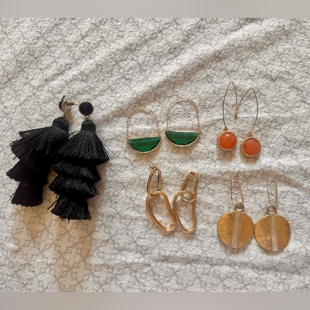 Earrings! $5 each/will throw in choice of earrings with purchase